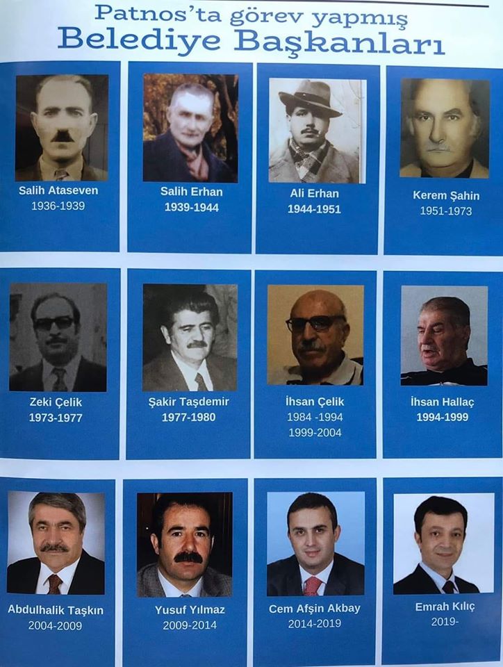 Patnos'ta Görev Yapmış Belediye Başkanları