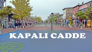Kapalı Cadde Güzel Bir Görünüme Kavuştu