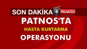 Patnos'ta Hasta Kurtarma Operasyonu