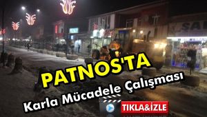 Patnos'ta Karla Mücadele Çalışması