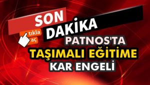 Patnos'ta Taşımalı Eğitim Gören Okullar.