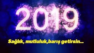 Yeni Yıl Sağlık, mutluluk, barış getirsin...