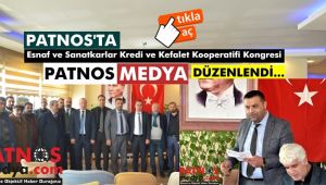 Patnos Süphan SS Esnaf ve Sanatkarlar Kredi ve Kefalet Kooperatifi Kongresi