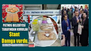 Patnos Belediyesi Tarafından Kurulan Stant Damga Vurdu