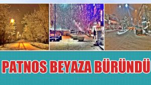 Patnos Beyaza Büründü