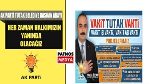 Yavuz Özcan ; Herzaman Tutak Halkının Yanında Olacağım