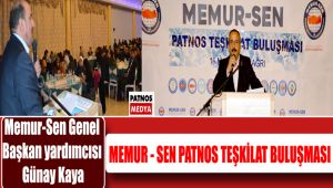 Memur-Sen Patnos teşkilat buluşması