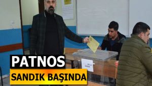 Patnos sandık başında