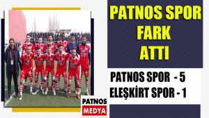 Patnos Spor Fark Attı