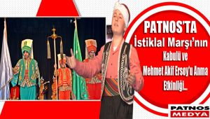 Patnos'ta, 'İstiklal Marşı'nın Kabulü ve Mehmet Akif Ersoy'u Anma' Etkinliği.