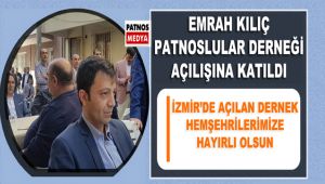 Patnos Belediye Eşbaşkanı Emrah KILIÇ, Dernek Açılışına Katıldı
