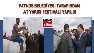 Patnos Belediyesi Tarafından At Yarışı Festivali Yapıldı