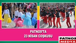 Patnos'ta 23 Nisan Coşkusu