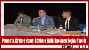 Patnos'ta, Köylere Hizmet Götürme Birliği Encümen Seçimi Yapıldı