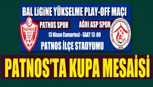 Patnos'ta Kupa Mesaisi
