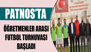 Patnos'ta Öğretmenler Arası Turnuva Başladı