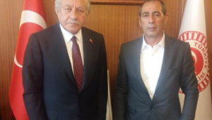 Tutak Belediye Başkanı Bülent Duru TBMM Başkan Vekili Celal Adan'ı Ziyaret Etti