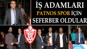 İş Adamları Patnos Spor için seferber oldular.