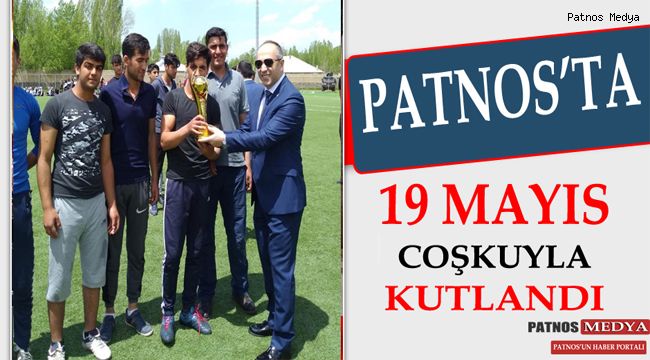 Patnos'ta 19 Mayıs Coşkuyla Kutlandı