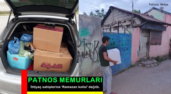 Patnos'ta İhtiyaç sahiplerine 'Ramazan kolisi' dağıtıldı