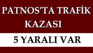Patnos'ta Trafik Kazası Meydana Geldi
