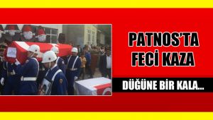 Patnos'ta Feci Kaza Düğüne Bir gün Kala