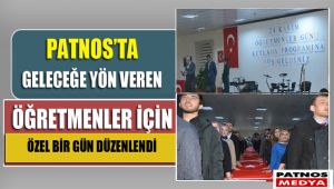 Patnos'ta Öğretmenler Günü Etkinliği