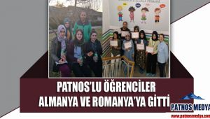 Patnos'lu öğrenciler Almanya ve Romanya'ya gitti