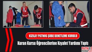Patnos'ta, Kuran Kursu Öğrencilerine Kıyafet Yardımı