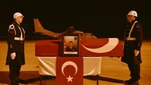 Diyadin'de şehit olan askerin cenazesi baba ocağına uğurlandı
