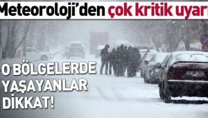 Meteoroloji Ağrı için Uyarıda bulundu