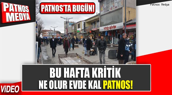 Ne Olur Evde Kal PATNOS !
