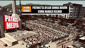 Patnos'ta 74 Gün Sonra Bugün Cuma Namazı Kılındı