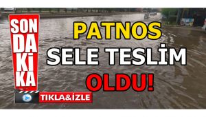 Patnos sele teslim oldu!