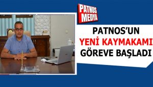 Patnos'un Yeni Kaymakamı Göreve Başladı