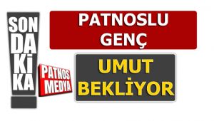 Patnos'lu Genç Umut Bekliyor