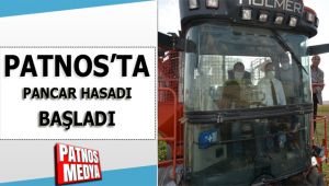 Patnos'ta pancar hasadı başladı