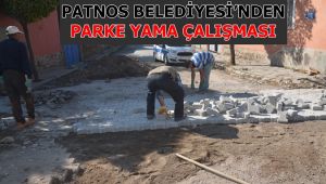 Patnos Belediyesi'nden Parke Yama Çalışması