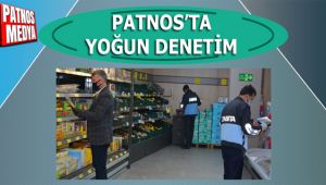 Patnos'ta yoğun denetim