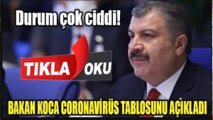 21 Kasım 2020 Türkiye'nin güncel koronavirüs tablosu açıklandı.