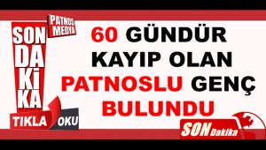 Patnos'ta Kaybolan Genç Bulundu!