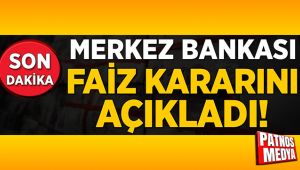 Son dakika: Merkez Bankası faiz kararını açıkladı
