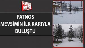 Patnos Mevsimin İlk Karıyla Buluştu