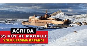 Ağrı Beyaza Büründü