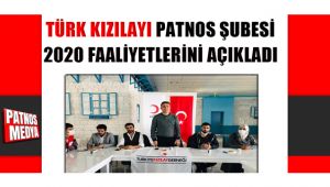 Patnos Türk Kızılay'ı 2020'yi dolu dolu geçirdi.