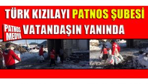 Patnos Türk Kızılayı Vatandaşların Yanında
