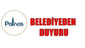 Patnos Belediyesi'nden Duyuru