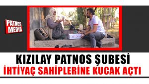 Kızılay Patnos Şubesi İhtiyaç Sahiplerine Kucak Açtı