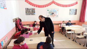 İLÇE MİLLİ EĞİTİM MÜDÜRÜ SAYIN TAŞDEMİR, KÖY OKULLARINI ZİYARET ETTİ