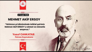 İstiklal şairimiz Mehmet Akif ERSOY'u ebediyete irtihalinin 85. yılında saygı, rahmet ve minnetle anıyoruz